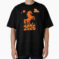 Year Of The Horse 2026 - Chinese New Year 2026 Essential T-Shirt by fantasy.world