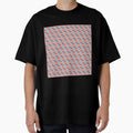 Pink and purple triangle pattern by flamendes