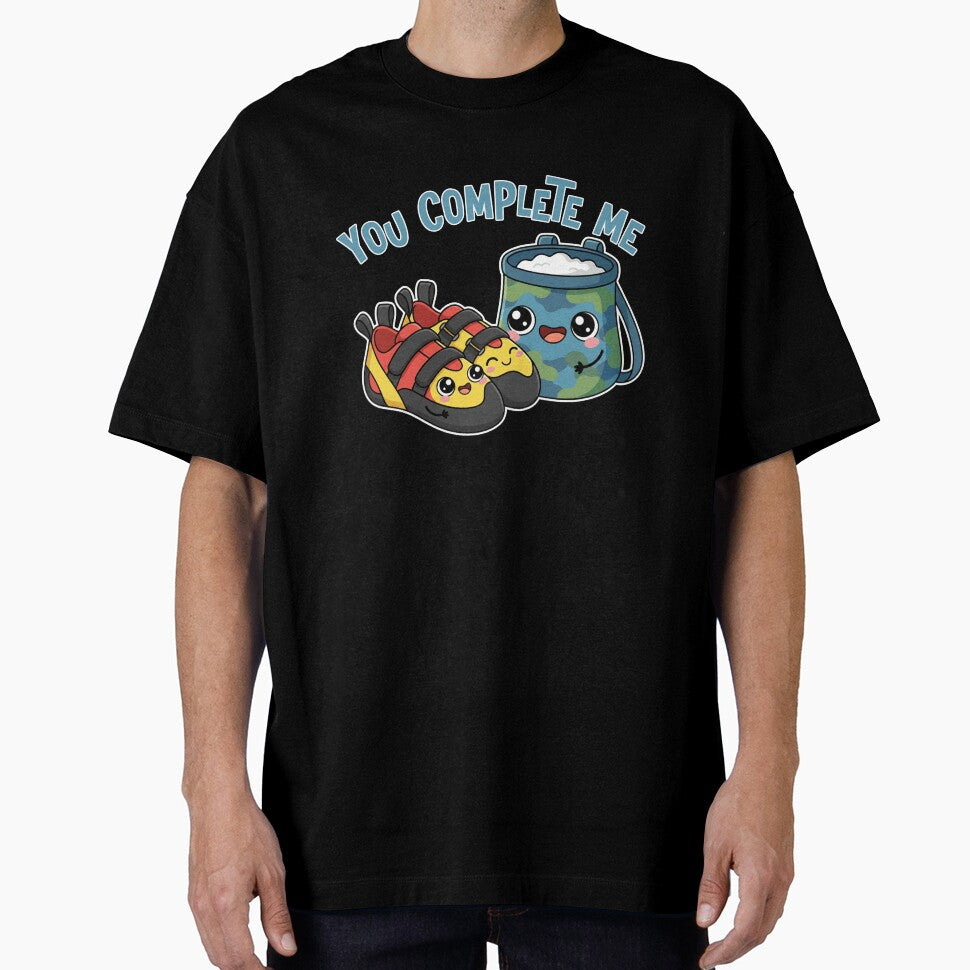 Cute You Complete Me Rock Climbing Chalk Bag and Shoes Bouldering Gift by KnotQualified