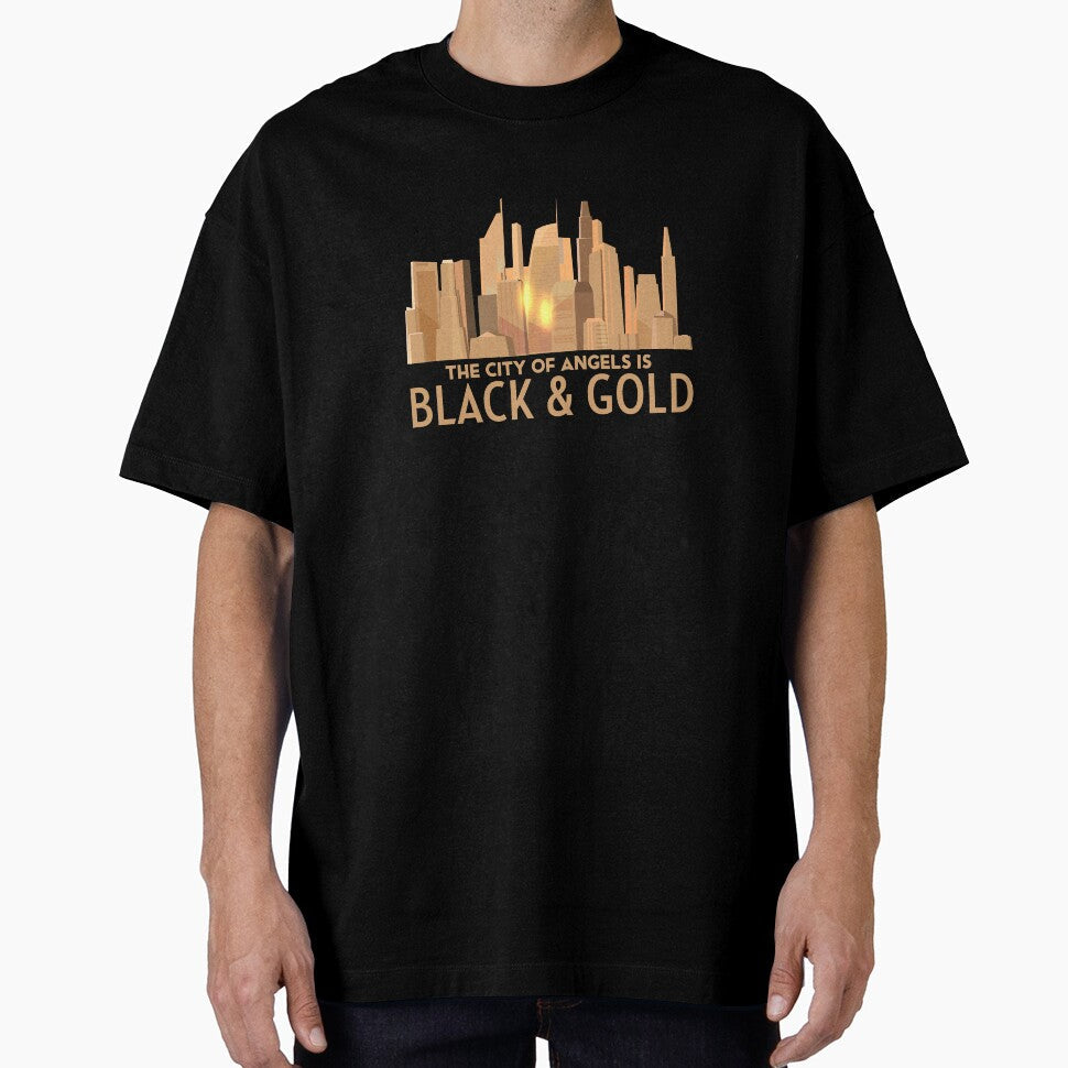 The City of Angels is Black and Gold LAFC by neverworldian