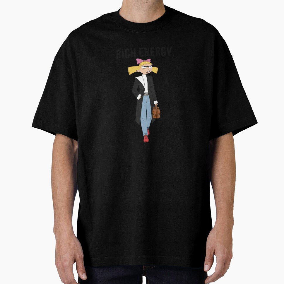 Rich Energy Old Money Aesthetic Tee by LunaTS