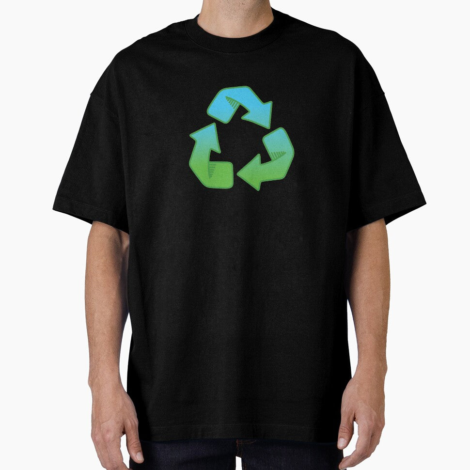 Green Living Recycling Symbol Climate Change Awareness by ElJimmo