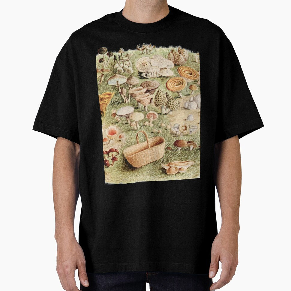 Wild Mushrooms Vintage Cottagecore Illustration by MagicStrawberry