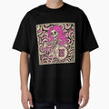 Overstimulated Moms Club -Death Before Decaf Caffeine Addict Retro Skeleton by InkRebelprint