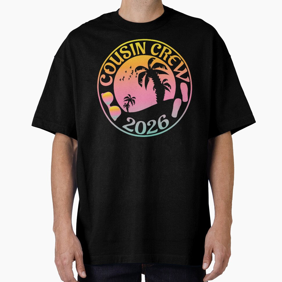Cousin Crew 2026 Shirt – Matching Cousins Beach Vacation Family Tee by PixelWaveBD