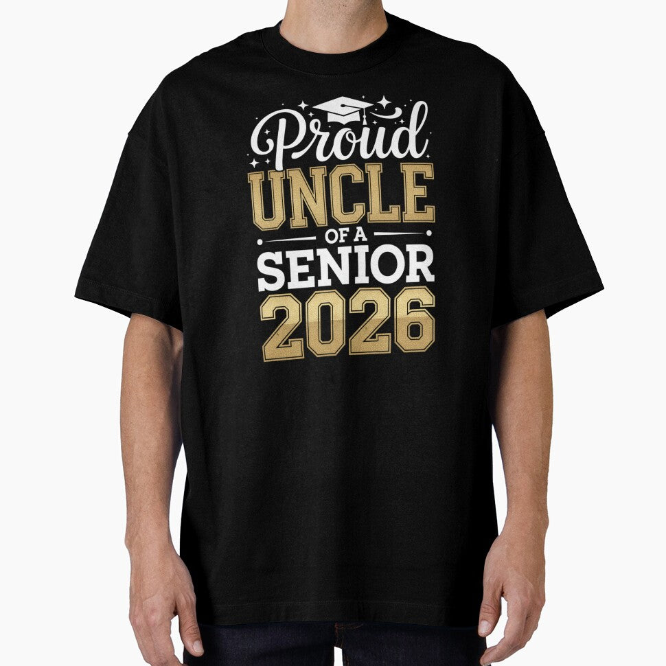 Proud Uncle Of A Senior 2026 Graduation Family by Gogetgiggles