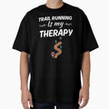 Trail running is my therapy, funny trail runners community by NBSStore