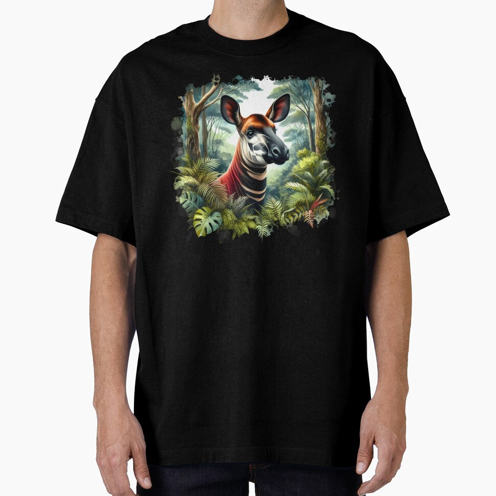 Okapi animal  art by RubisLeaf