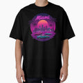 Retro Miami Sunset Aesthetic by andasanc14