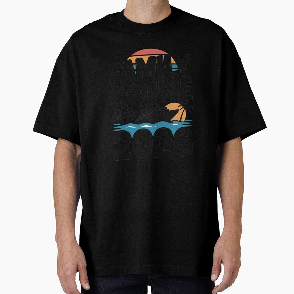 Family Cruise 2026 Shirt – Tropical Cruise Vacation Tee – Family Trip Matching Outfit by What a cute-Tee