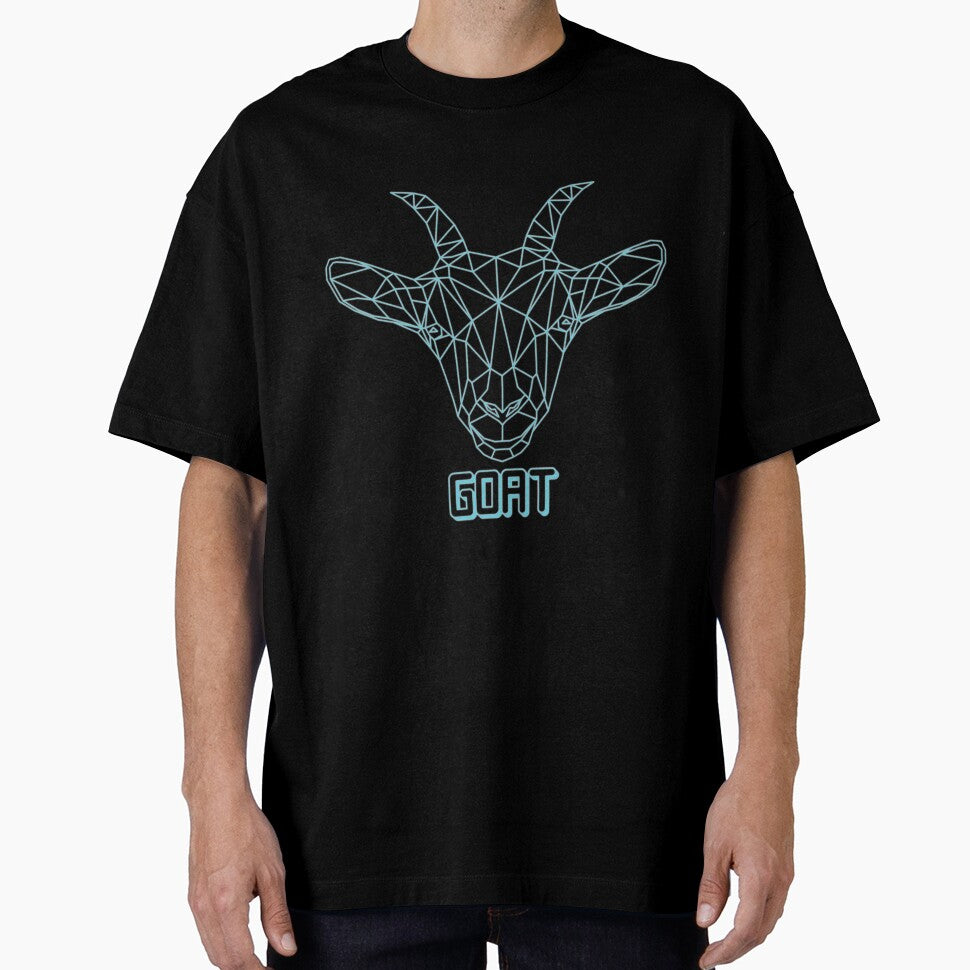 geometric goat by capotees