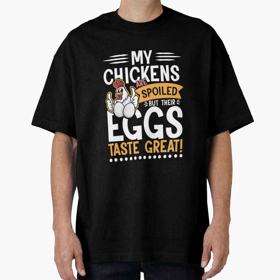 Chickens are spoiled Eggs Taste Great by Clavitaps