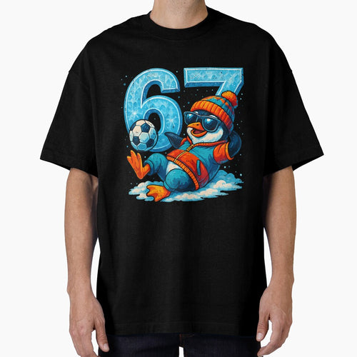 67 Penguin Soccer Funny Winter Meme by godzillabro