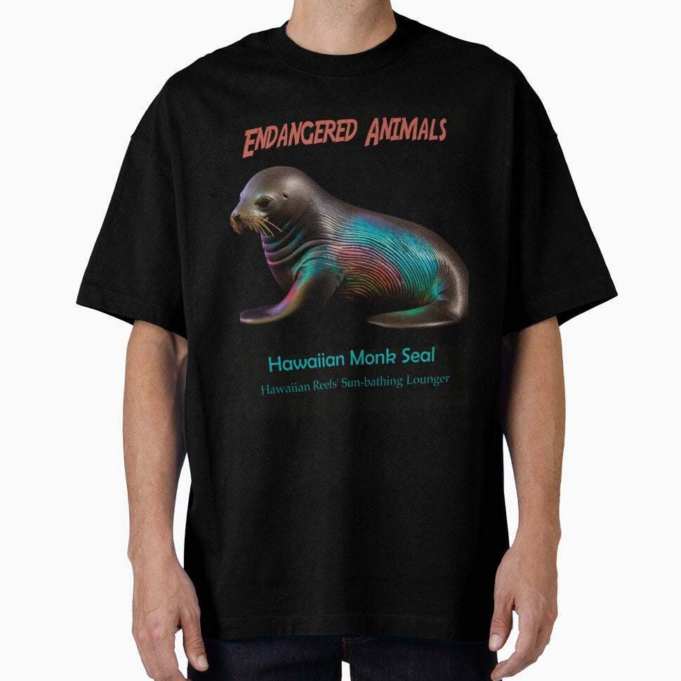 Hawaiian Monk Seal: Hawaiian Reefs' Sun-bathing Lounger by JLCableStudio