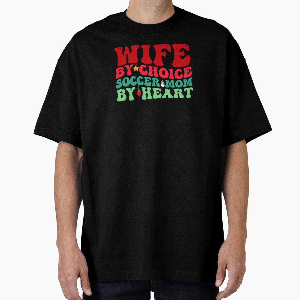 Soccer Mom Christmas Wife Family Xmas Holiday Groovy by aymanehammi