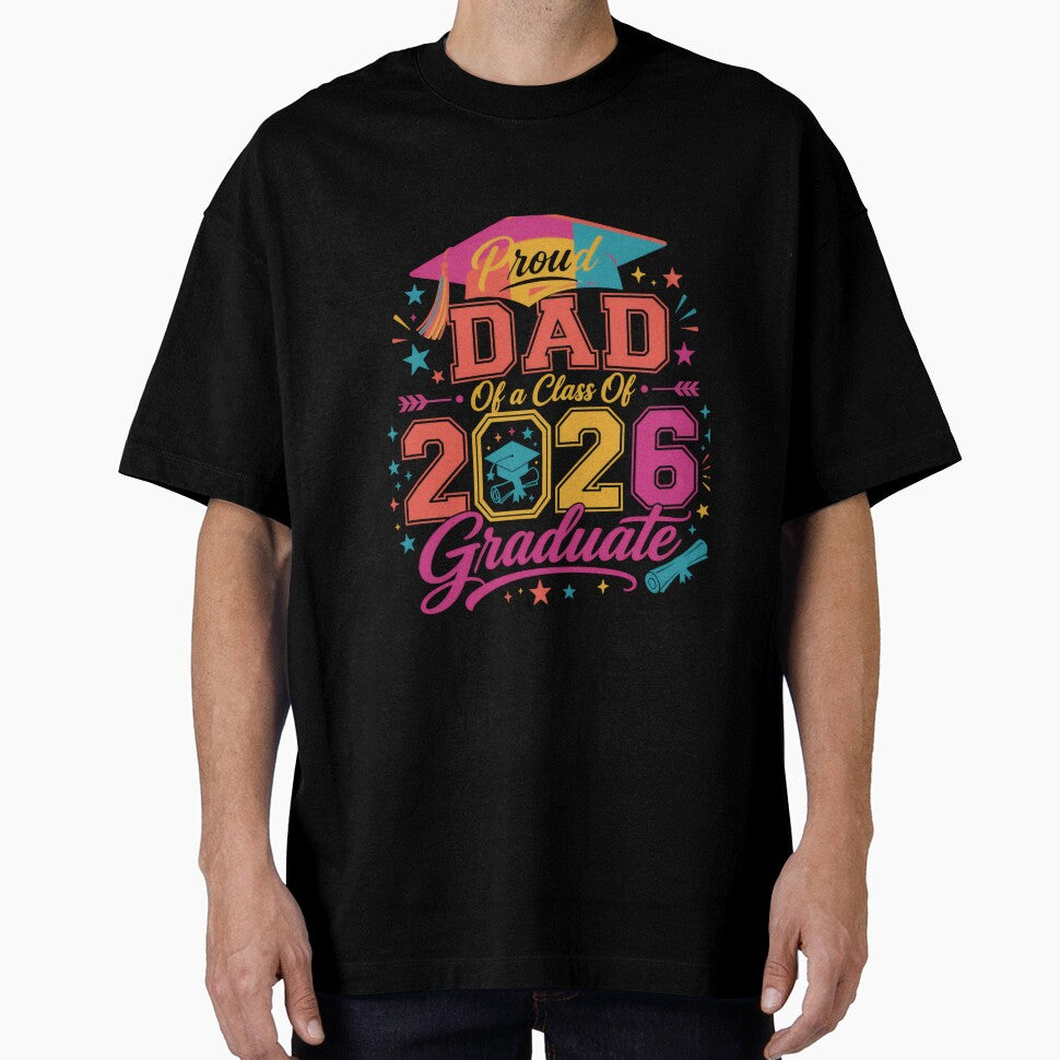 Proud Dad Of A Class Of 2026 Graduate Father Parent by JonesFlora2025