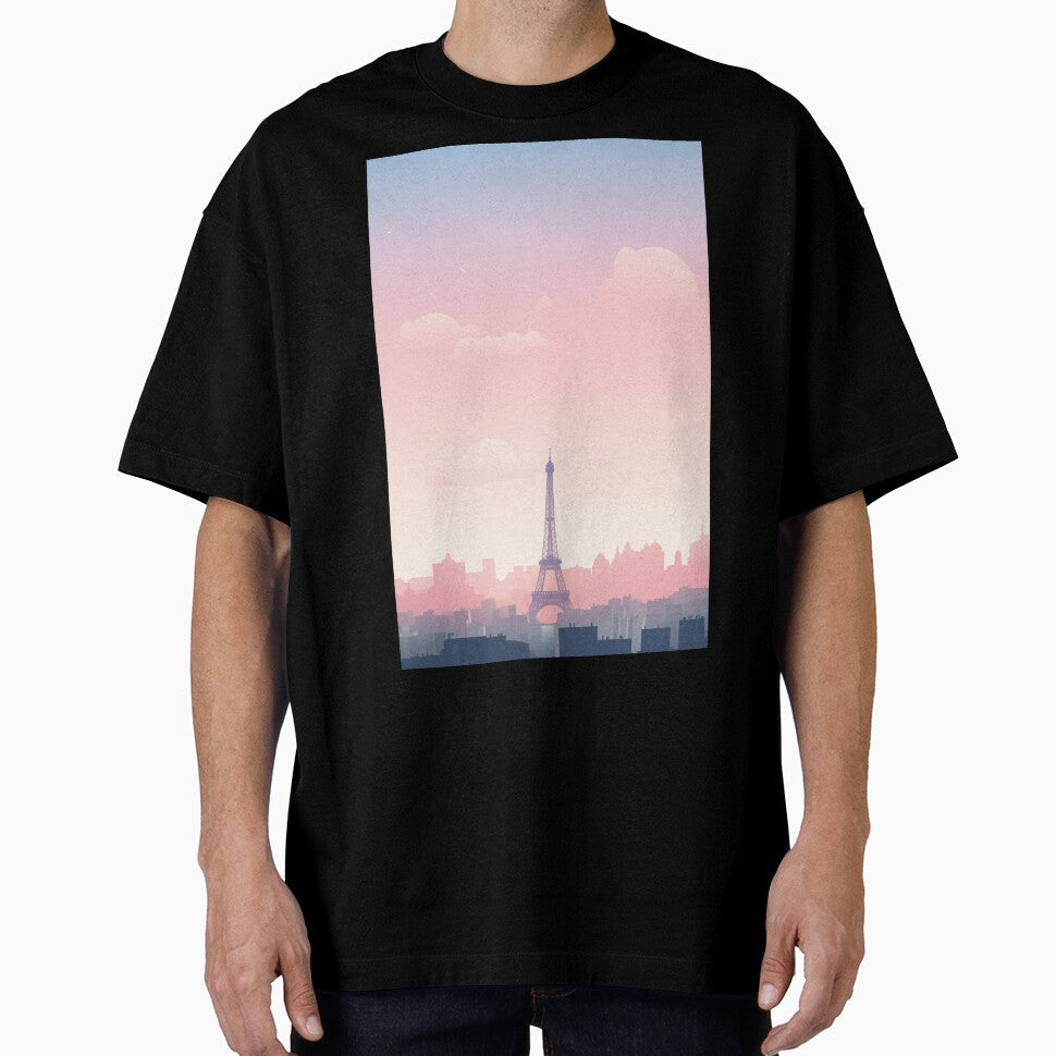 Paris minimalist skyline by CreatifStudios