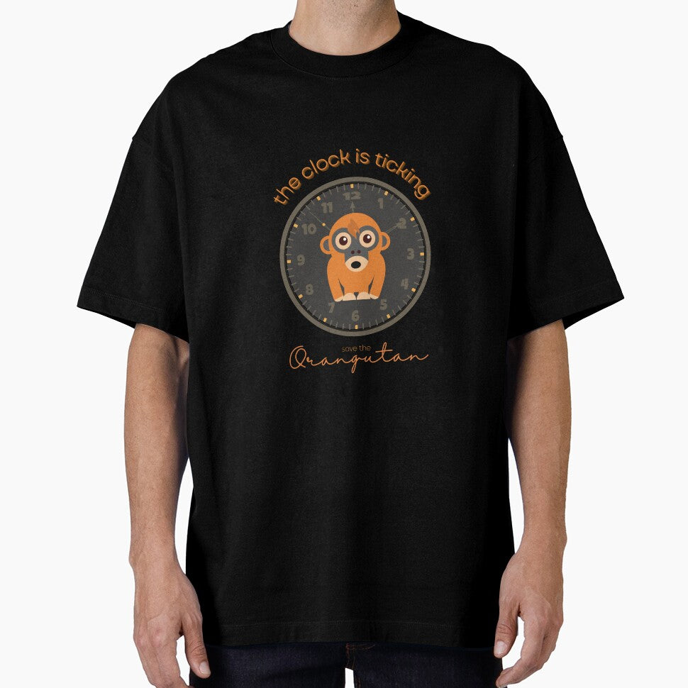 Save The Orangutan The Clock Is Ticking Duffle Bag by MagicWolfStar