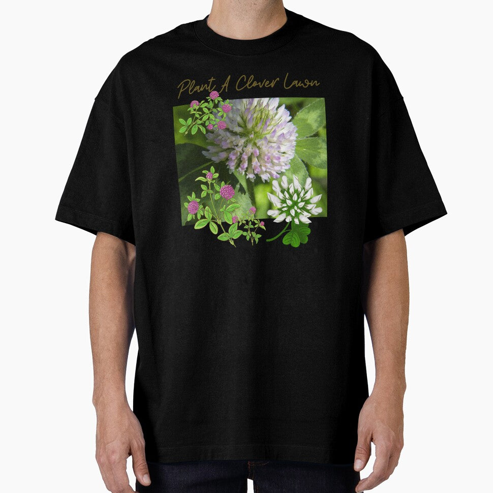Plant A Clover Lawn Pollinator Eco-Friendly Design by EarthArtDesigns