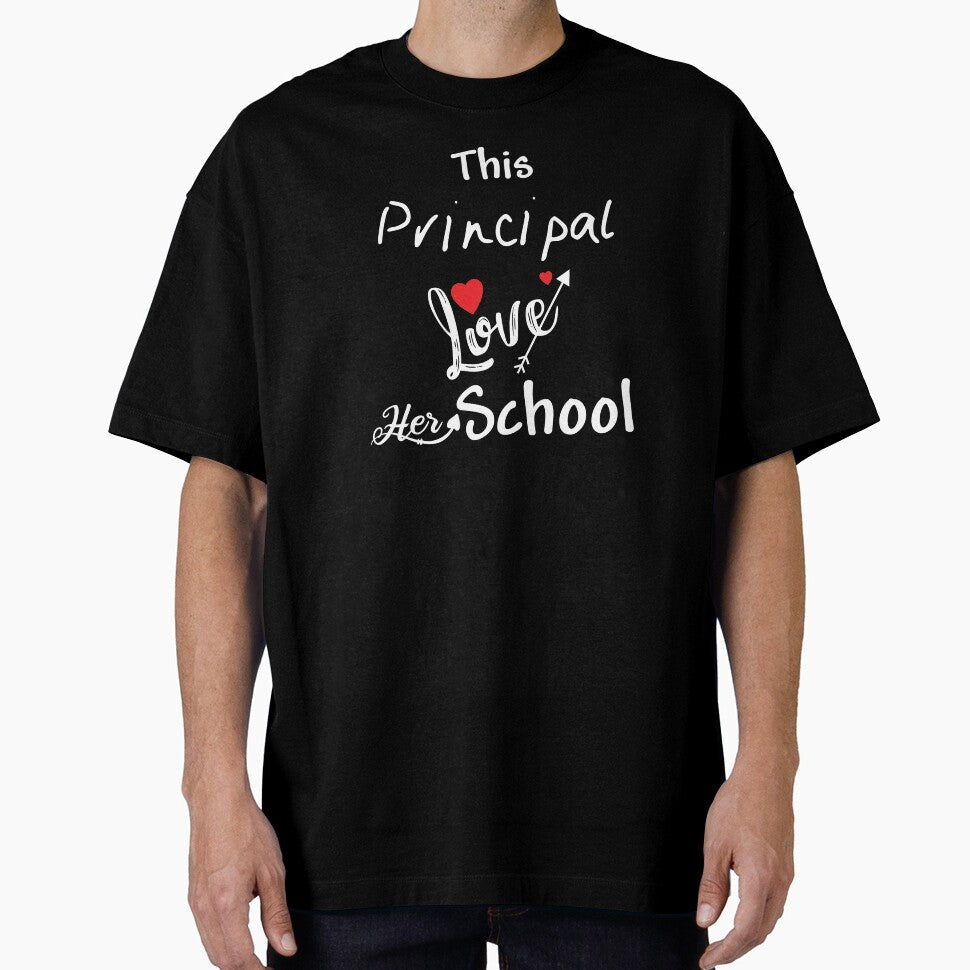 This Principal Loves Her School, Cute principal, gift for mom, friend by Loukman-Badri
