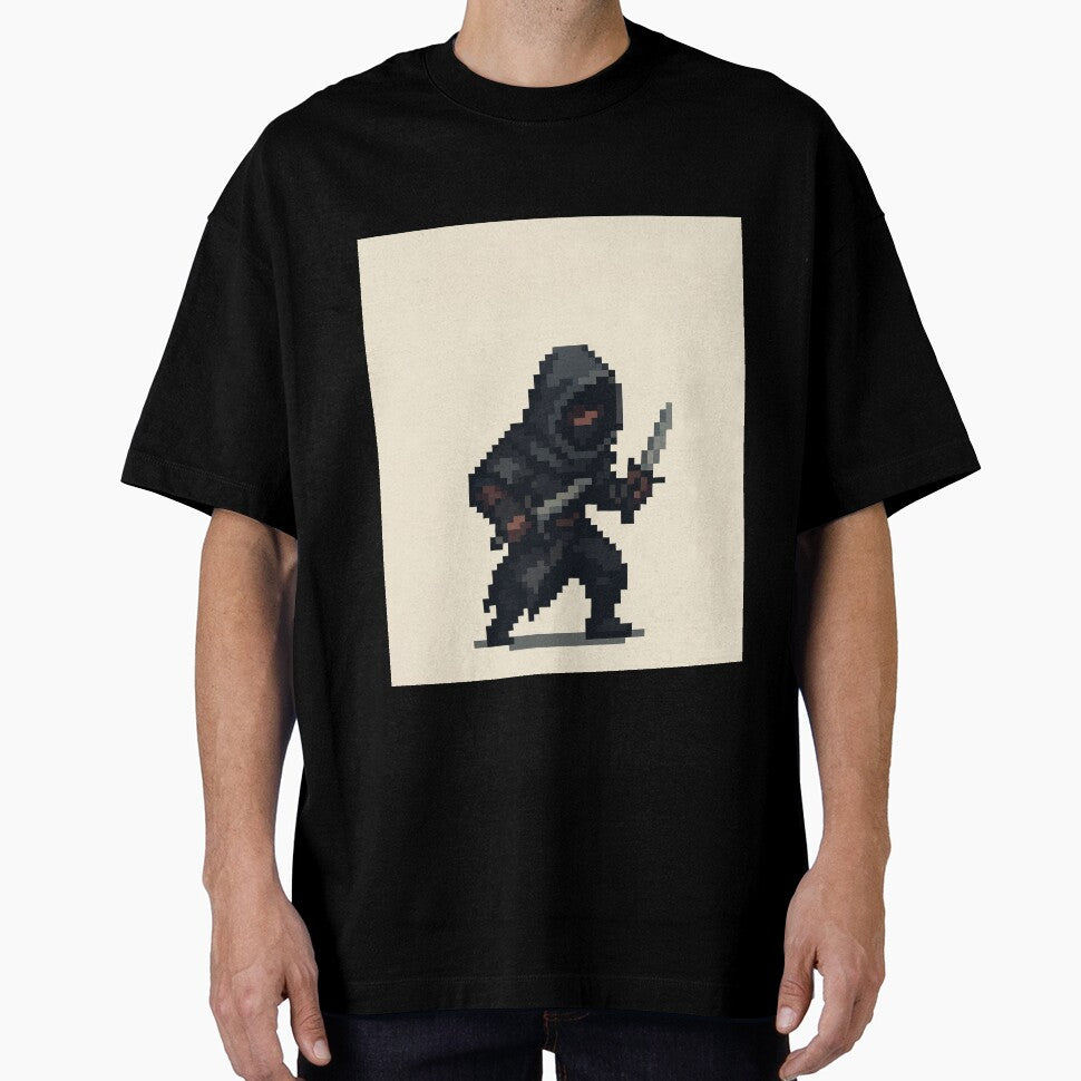 Pixel Rogue – Stealthy Retro RPG Assassin Pixel Art by PrometheusStyle