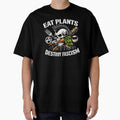 Eat Plants Destroy Fascism Vegan Punk by Cat-butt-shirts