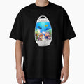 Y2K Aesthetic Pod Aquarium Fake Fish Tank by NostalgiaOS