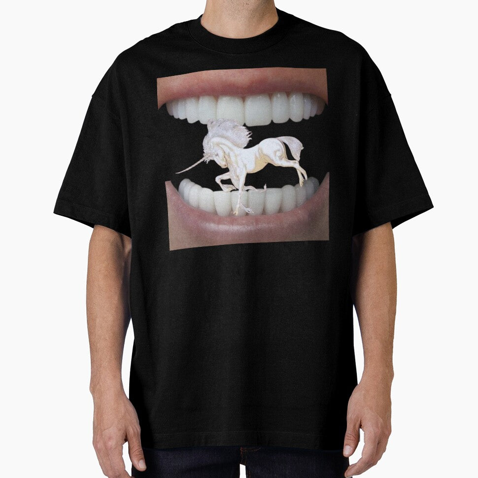 unicorn teeth sticker by bumbumbum17