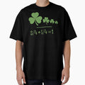 Funny Shamrock Fraction St Patrick's Day Math Learning by Meme-shirt