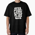 overstimulated moms club: a funny quote about motherhood for a trendy mom (white) by akuma-does-art