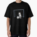 Husky Puppy Dog - Football soccer goal by Move-Art