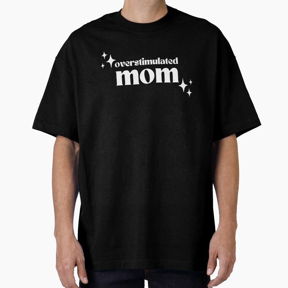 Overstimulated mom Cute mother funny mama humor groovy mom by snowry
