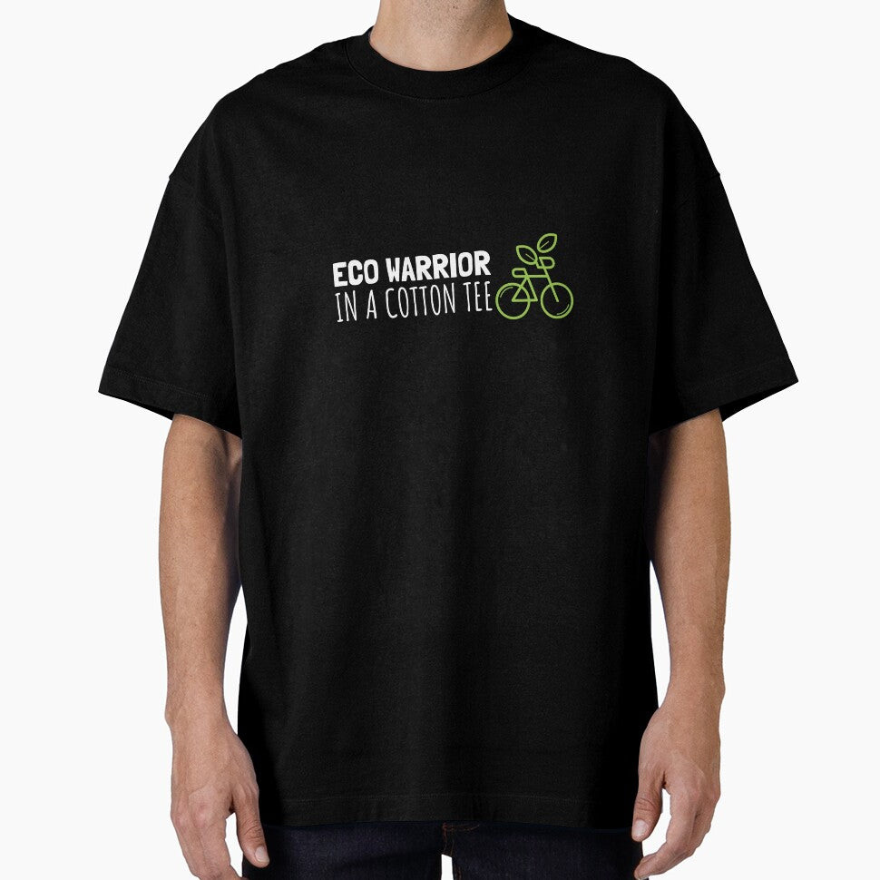 Eco Warrior in a Cotton Tee Eco Friendly Living by LamountTees