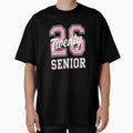 Senior Class of 2026 Graduation Arched Varsity Pink by BlassmausArt