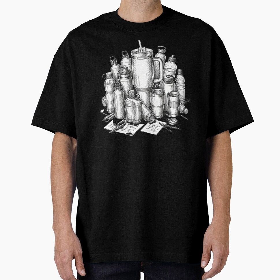 Emotional Support Water Bottle - The Hydration Obsession Tee by Zion by Carvalho
