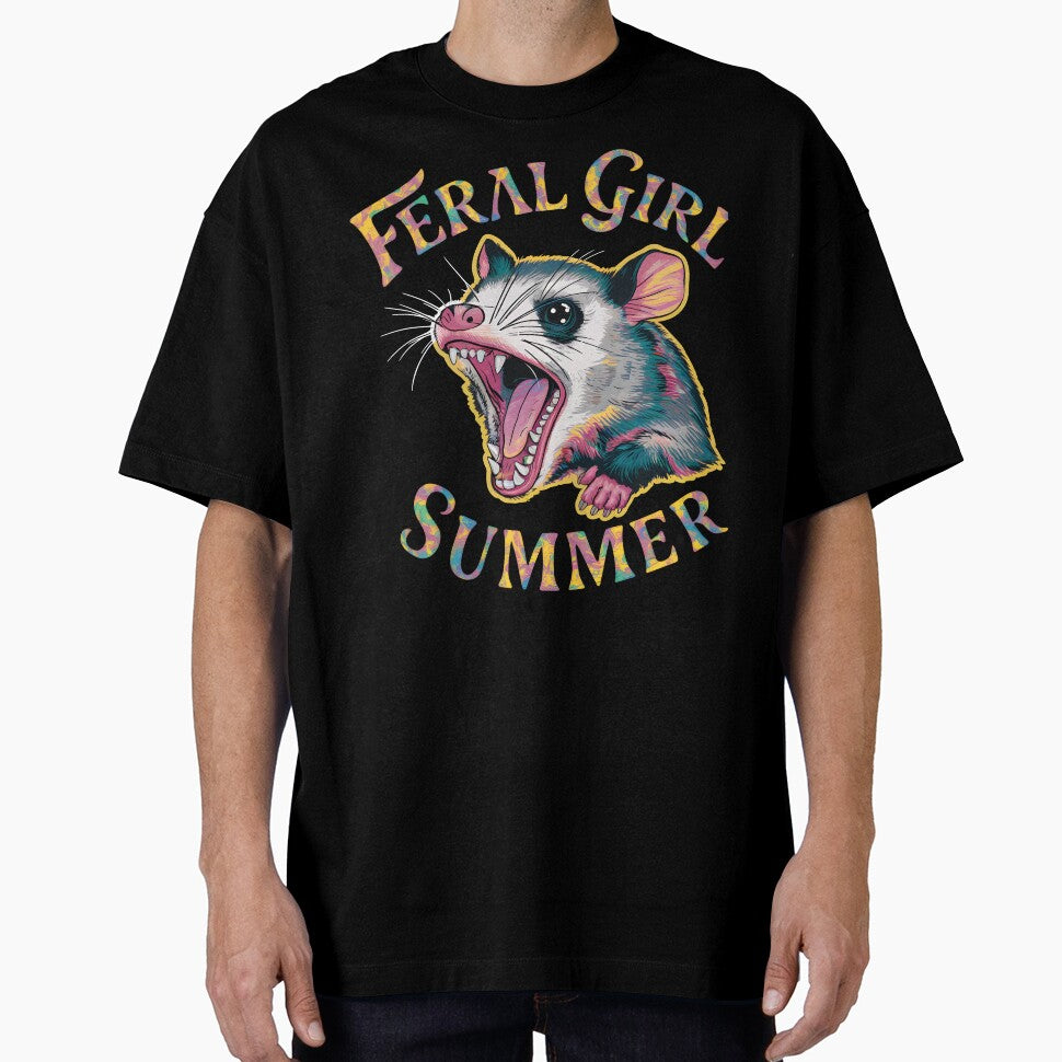 Feral Girl Summer Classic Possum by YourPassionArt