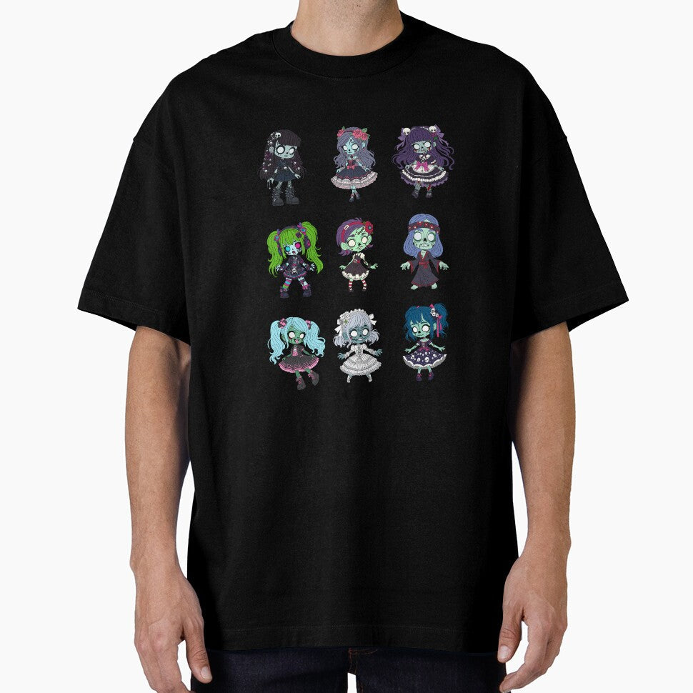Zombie Goth Types by HRSCreates