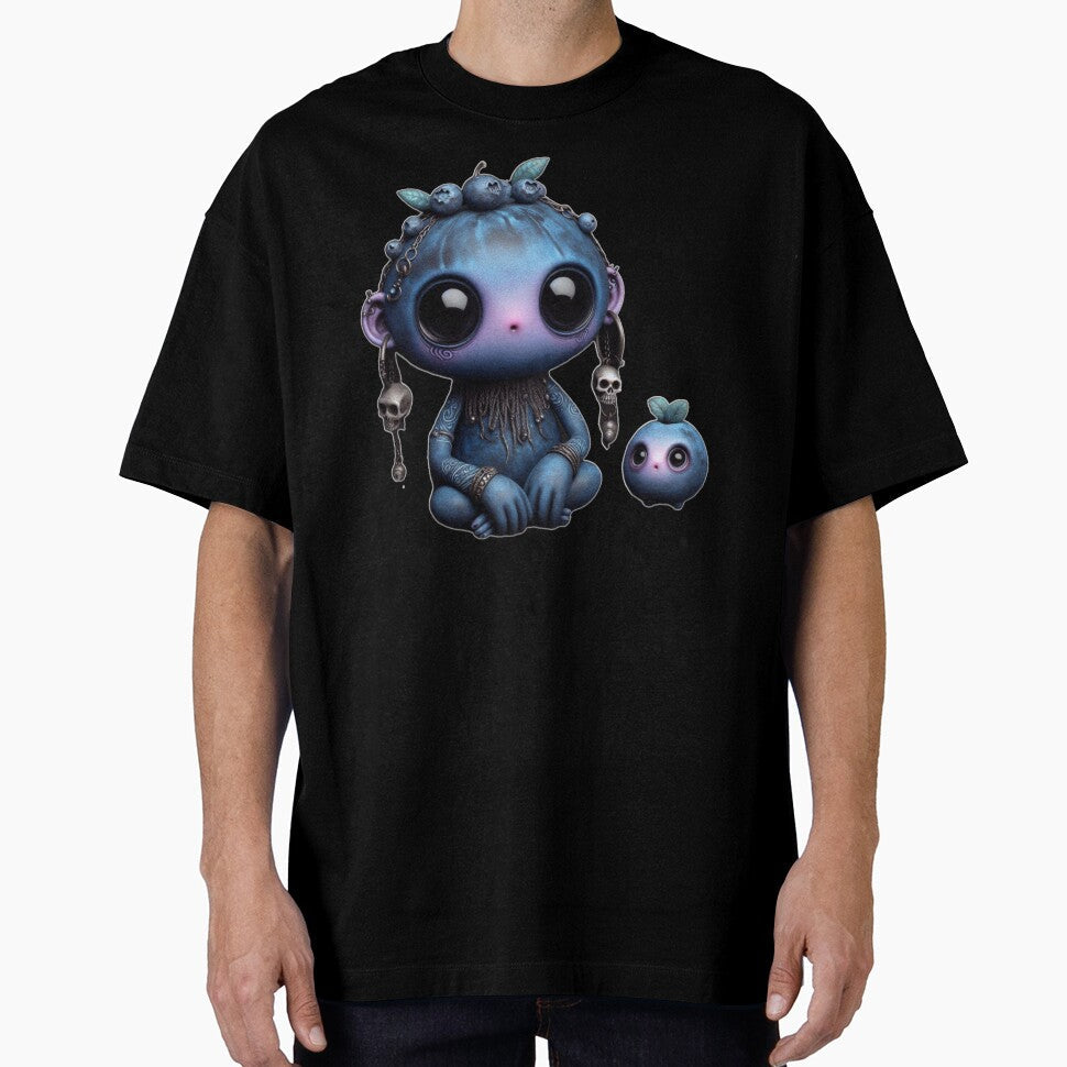 Goth Blueberry - Creepy Cute Fruits Collection #4 by LujziWorld