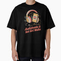 Retro Christmas Audiobooks Hot Girl Walks by Margot’s Creative World