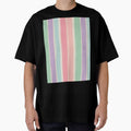 Spring Pastel Retro Stripes - Soft Vertical Aesthetic Pattern by Tamas Das