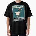 Swallow Every Last Drop - Funny Unhinged Goose With Knife Meme by P2P-paotopao