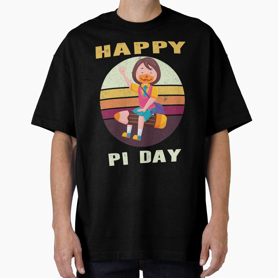 Retro Vintage Happy Pi Day 3.14 Funny Math Nerd girls boys kids gift by YourgiftShop