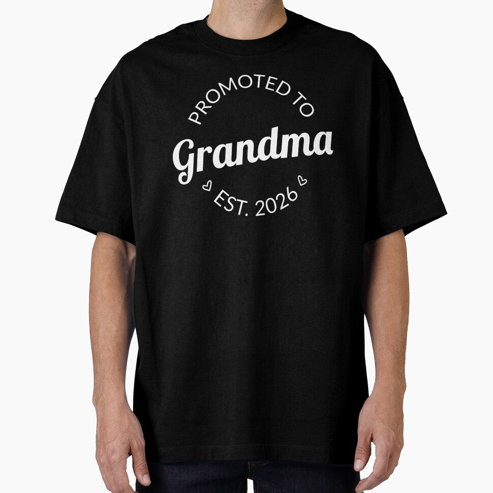 Promoted To Grandma Est. 2026 I by Lemon Pepper