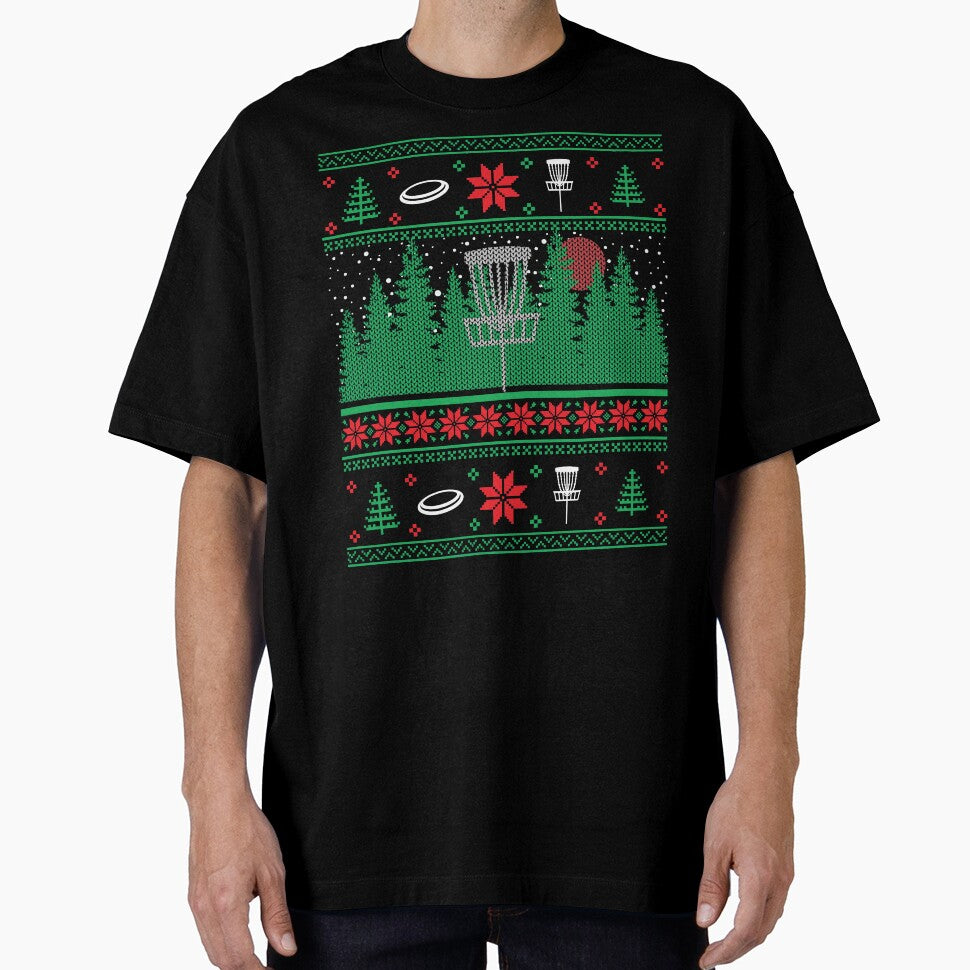 Christmas Disc Golf Frisbee Frolf Ugly Christmas Xmas by mrsmitful
