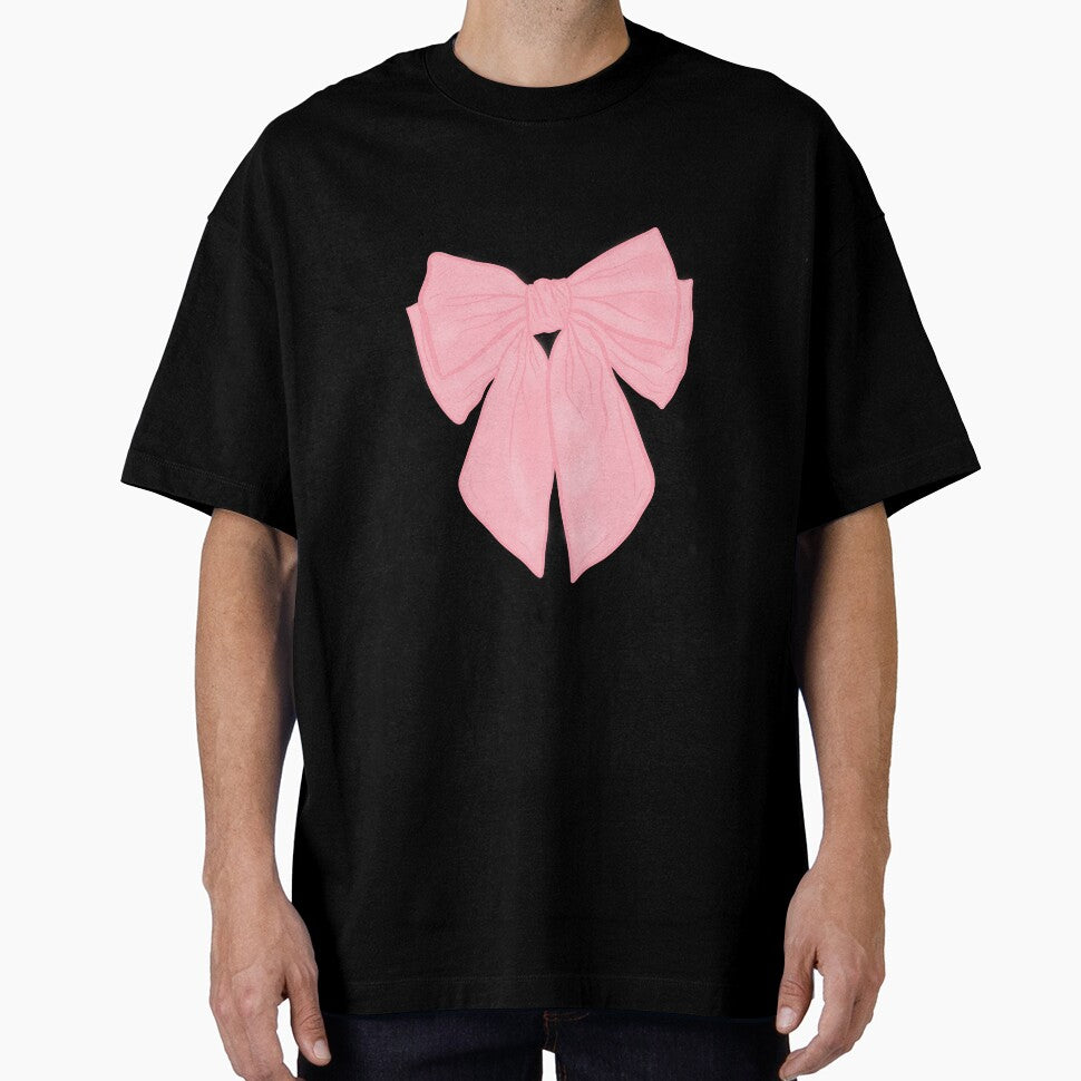 Coquette Pink Ribbon Bow by NdesignTrend