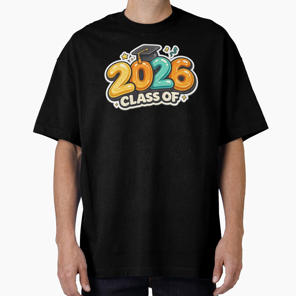 Class of 2026 Graduation Cap Sticker Style by PunchDrop