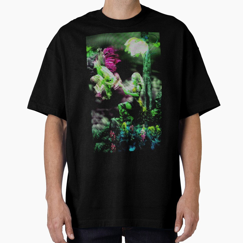 Dark Fairy Glitch Aesthetic-Green by BioDigital-Jazz