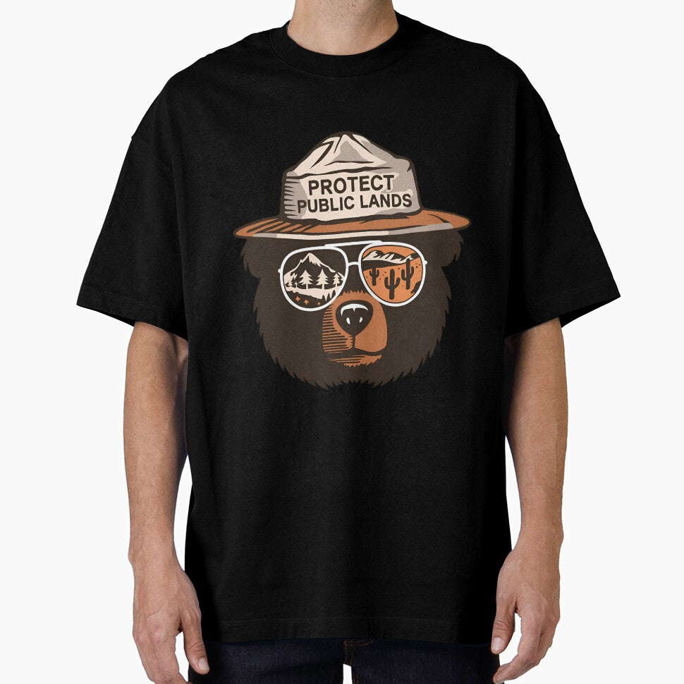 Protect our public lands - resist smokey the bear national parks awareness by SimsimahLaughs