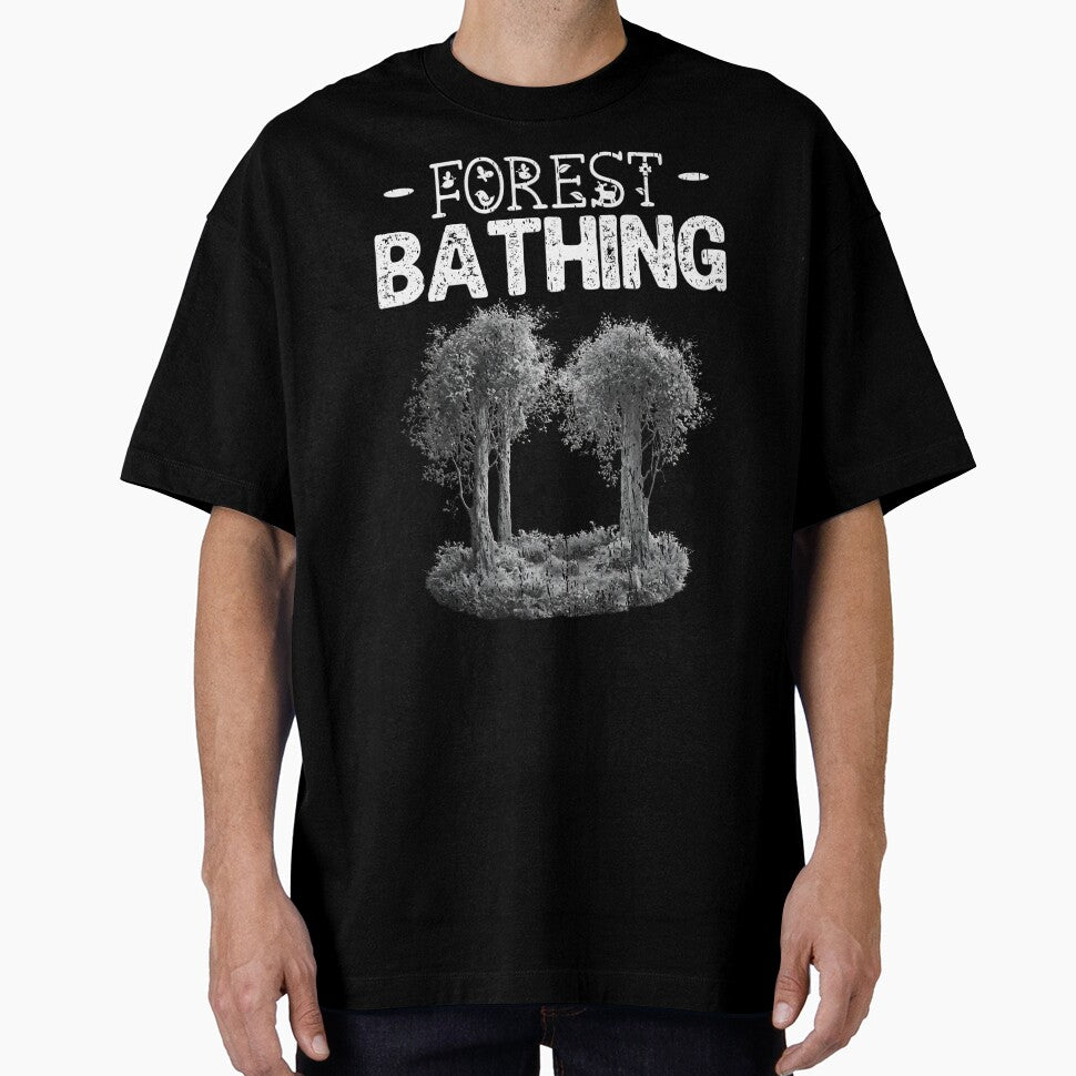 Forest Bathing wilderness hiking Nature Therapy Trees forest is my happy place by Jt41