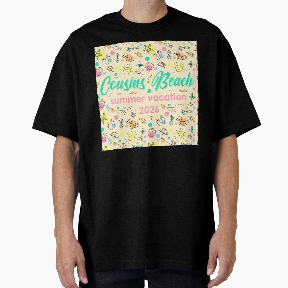 Cousins Beach Summer Vacation 2026 Matching Family Trip Art by PixelWaveBD